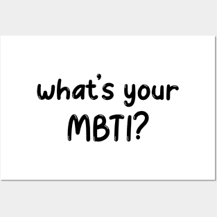 What's Your MBTI? (Myer-Briggs) Posters and Art